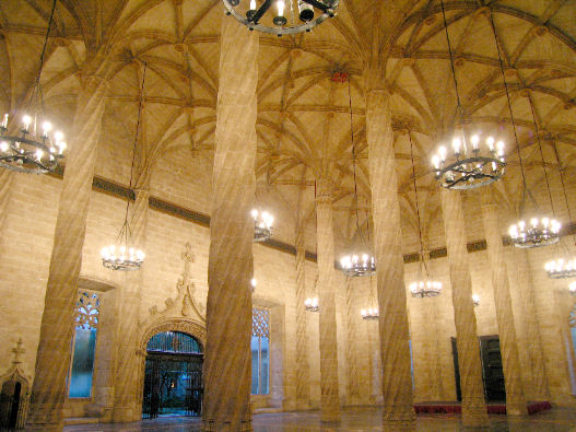 Loggia della seta, Valencia città spagnole