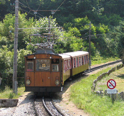 Trenino di La Rhune confine francia spagna