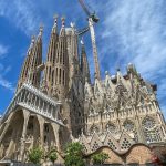 Vista della Sagrada Familia nel 2024